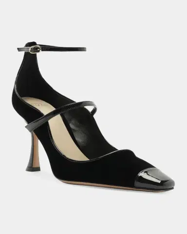 Alexandre Birman 85mm Tita Wave Velvet Pumps | Thumbnail 7 Alexandre Birman 85mm Tita Wave Velvet Pumps | Thumbnail 7