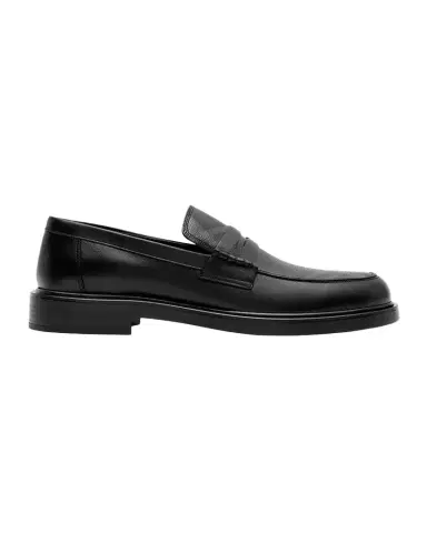 Burberry Men's Pembroke Checked Leather-Blend Loafers | Thumbnail 1 Burberry Men's Pembroke Checked Leather-Blend Loafers | Thumbnail 1