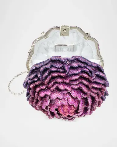 Judith Leiber Couture Belladonna Peony Crystal Clutch Bag | Thumbnail 2 Judith Leiber Couture Belladonna Peony Crystal Clutch Bag | Thumbnail 2