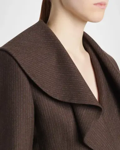 Alexander McQueen Striped Double-Breasted Wool Blazer | Thumbnail 5 Alexander McQueen Striped Double-Breasted Wool Blazer | Thumbnail 5