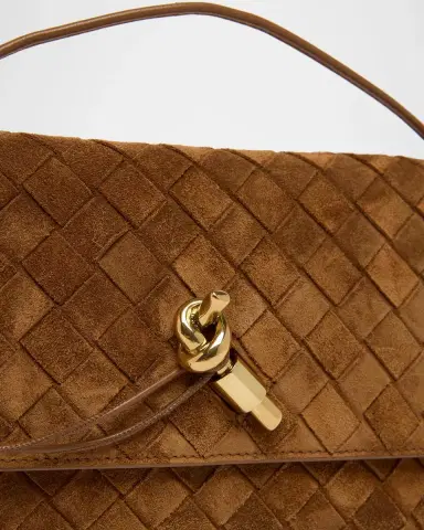 Bottega Veneta Andiamo Leather Wallet-On-Chain | Thumbnail 6 Bottega Veneta Andiamo Leather Wallet-On-Chain | Thumbnail 6