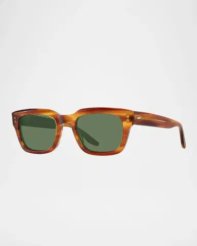 BARTON PERREIRA Men's Butzi Acetate Rectangular Sunglasses | Thumbnail 3 BARTON PERREIRA Men's Butzi Acetate Rectangular Sunglasses | Thumbnail 3