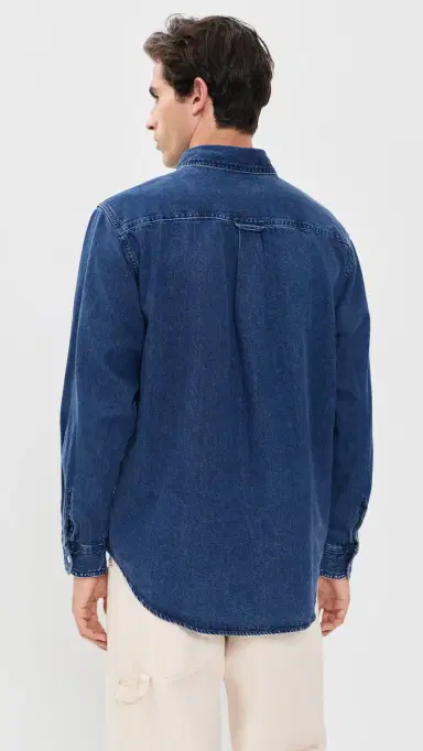 Carhartt WIP Lucas Denim Shirt | Thumbnail 3 Carhartt WIP Lucas Denim Shirt | Thumbnail 3