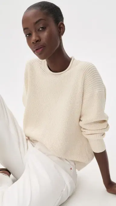 Madewell The Arden Crewneck Sweater | Thumbnail 2 Madewell The Arden Crewneck Sweater | Thumbnail 2