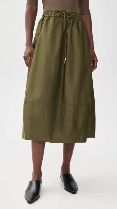 Cinq à Sept Sirani Nylon Skirt | Thumbnail 2 Cinq à Sept Sirani Nylon Skirt | Thumbnail 2