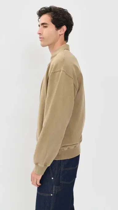 Helmut Lang Garment-Dyed French Terry Polo | Thumbnail 4 Helmut Lang Garment-Dyed French Terry Polo | Thumbnail 4