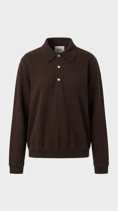 Citizens of Humanity Long Sleeve Banded Polo | Thumbnail 2 Citizens of Humanity Long Sleeve Banded Polo | Thumbnail 2