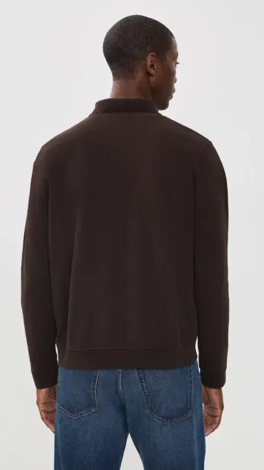 Citizens of Humanity Long Sleeve Banded Polo | Thumbnail 5 Citizens of Humanity Long Sleeve Banded Polo | Thumbnail 5