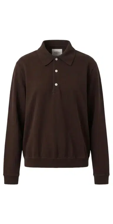 Citizens of Humanity Long Sleeve Banded Polo | Thumbnail 1 Citizens of Humanity Long Sleeve Banded Polo | Thumbnail 1