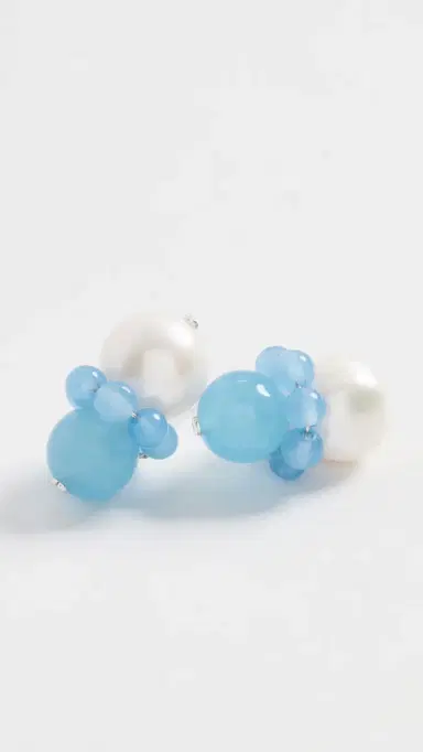 Completedworks Freshwater Pearls Agate Bead Earrings | Thumbnail 4 Completedworks Freshwater Pearls Agate Bead Earrings | Thumbnail 4