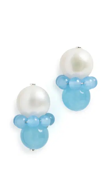 Completedworks Freshwater Pearls Agate Bead Earrings | Thumbnail 5 Completedworks Freshwater Pearls Agate Bead Earrings | Thumbnail 5