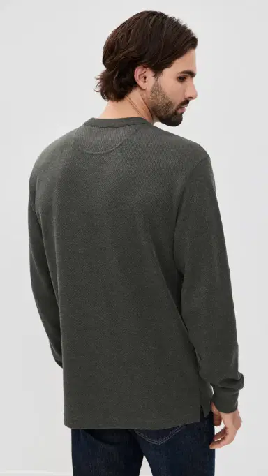 Filson Waffle Knit Thermal Crewneck | Thumbnail 3 Filson Waffle Knit Thermal Crewneck | Thumbnail 3