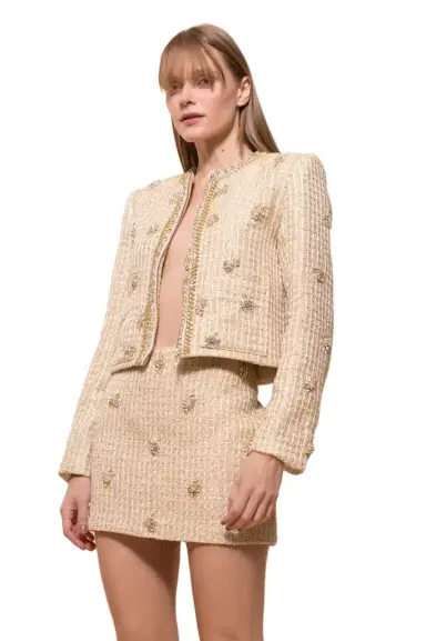 PatBo BETINA TWEED MINI SKIRT | Thumbnail 1 PatBo BETINA TWEED MINI SKIRT | Thumbnail 1