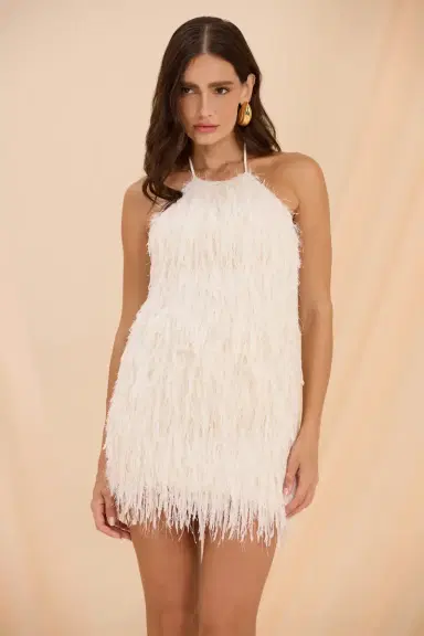 PatBo LUCIA FRINGE MINI DRESS | Thumbnail 3 PatBo LUCIA FRINGE MINI DRESS | Thumbnail 3
