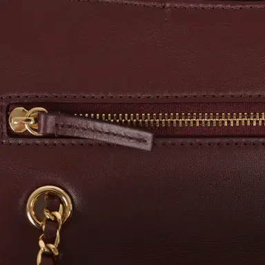 Chanel Chanel Mini "Souplissimo" Flap Bag Burgundy Suede Gold Hardware | Thumbnail 8 Chanel Chanel Mini "Souplissimo" Flap Bag Burgundy Suede Gold Hardware | Thumbnail 8