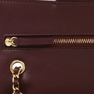 Chanel Chanel Mini "Souplissimo" Flap Bag Burgundy Suede Gold Hardware | Thumbnail 8 Chanel Chanel Mini "Souplissimo" Flap Bag Burgundy Suede Gold Hardware | Thumbnail 8