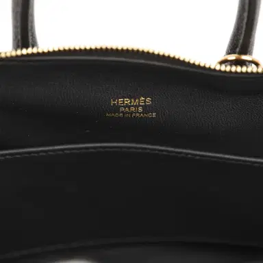 HERMÈS Hermes 1923 Bolide Mini Black Chevre Mysore Gold Hardware | Thumbnail 7 HERMÈS Hermes 1923 Bolide Mini Black Chevre Mysore Gold Hardware | Thumbnail 7