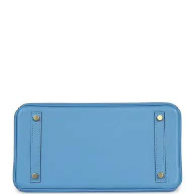 HERMÈS Hermes Birkin 30 Bleu Paradise Epsom Gold Hardware | Thumbnail 6 HERMÈS Hermes Birkin 30 Bleu Paradise Epsom Gold Hardware | Thumbnail 6