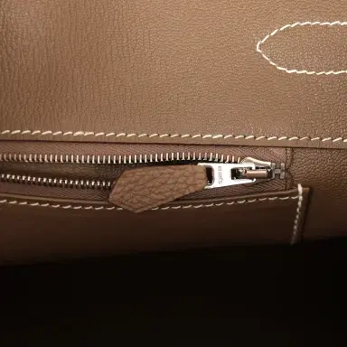 HERMÈS Hermes Birkin 35 Etoupe Togo Palladium Hardware | Thumbnail 9 HERMÈS Hermes Birkin 35 Etoupe Togo Palladium Hardware | Thumbnail 9