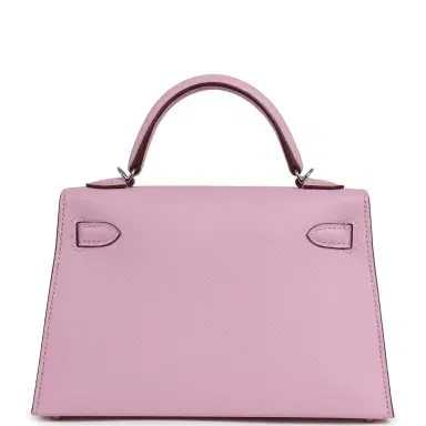 HERMÈS Hermes Kelly Sellier 20 Mauve Sylvestre Epsom Palladium Hardware | Thumbnail 4 HERMÈS Hermes Kelly Sellier 20 Mauve Sylvestre Epsom Palladium Hardware | Thumbnail 4