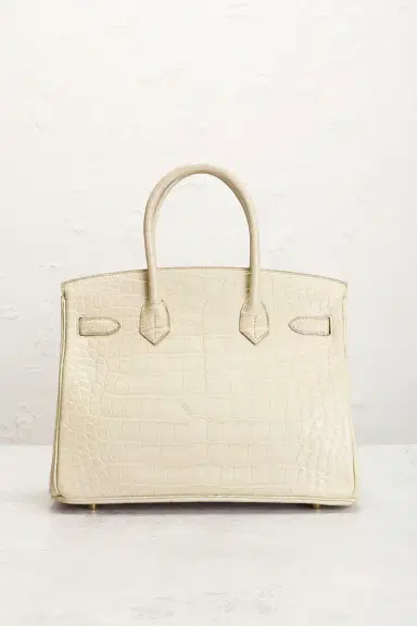 HERMÈS Hermes Matte Alligator Birkin 30 Handbag | Thumbnail 3 HERMÈS Hermes Matte Alligator Birkin 30 Handbag | Thumbnail 3