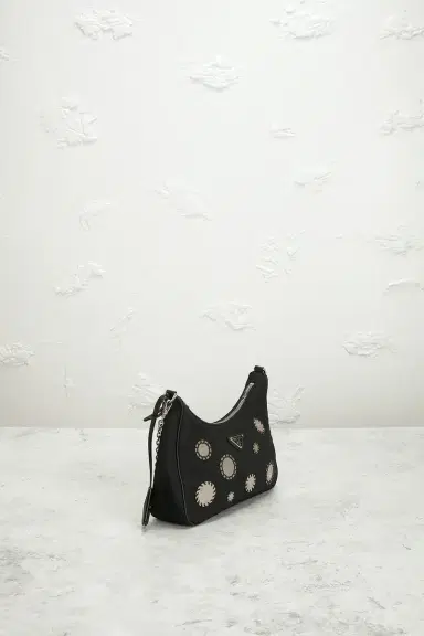Prada Prada Sequin Polka Dot Re-Edition 2005 Re-Nylon Shoulder Bag | Thumbnail 4 Prada Prada Sequin Polka Dot Re-Edition 2005 Re-Nylon Shoulder Bag | Thumbnail 4