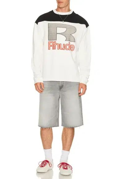 Rhude Racing Panel Long Sleeve Shirt | Thumbnail 3 Rhude Racing Panel Long Sleeve Shirt | Thumbnail 3