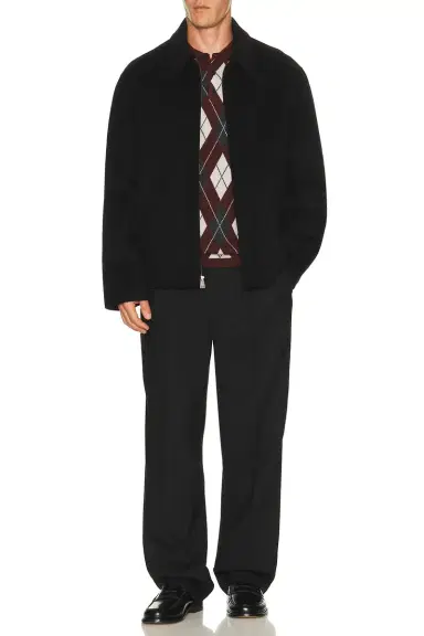 Simkhai Callum Cashmere Argyle Polo | Thumbnail 3 Simkhai Callum Cashmere Argyle Polo | Thumbnail 3