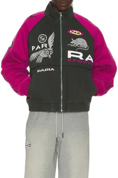 By Parra Owl Meets Rat Racing Jacket | Thumbnail 1 By Parra Owl Meets Rat Racing Jacket | Thumbnail 1