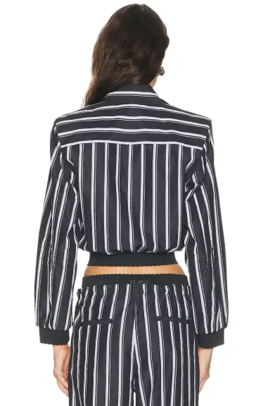 The Attico Striped Poplin Shirt | Thumbnail 3 The Attico Striped Poplin Shirt | Thumbnail 3