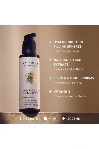Self Glow by James Read Sunrise To Sundown Tinted Tan Serum | Thumbnail 4 Self Glow by James Read Sunrise To Sundown Tinted Tan Serum | Thumbnail 4