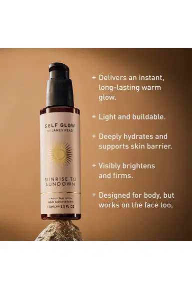 Self Glow by James Read Sunrise To Sundown Tinted Tan Serum | Thumbnail 9 Self Glow by James Read Sunrise To Sundown Tinted Tan Serum | Thumbnail 9