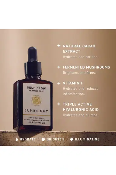 Self Glow by James Read Sunbright Tinted Tan Drops | Thumbnail 4 Self Glow by James Read Sunbright Tinted Tan Drops | Thumbnail 4