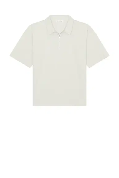 Frame Half Zip Pique Polo | Thumbnail 4 Frame Half Zip Pique Polo | Thumbnail 4