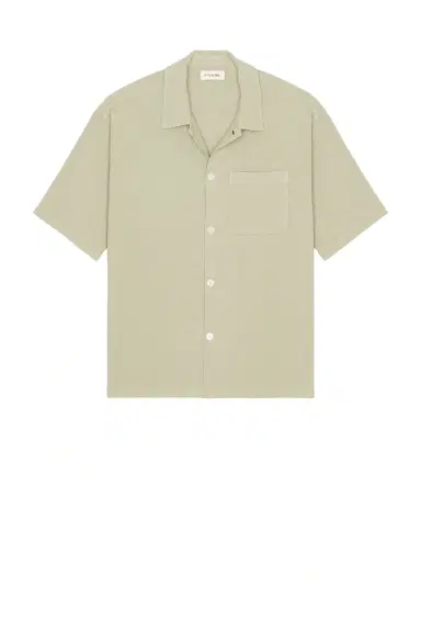 Frame Open Weave Short Sleeve Shirt | Thumbnail 4 Frame Open Weave Short Sleeve Shirt | Thumbnail 4
