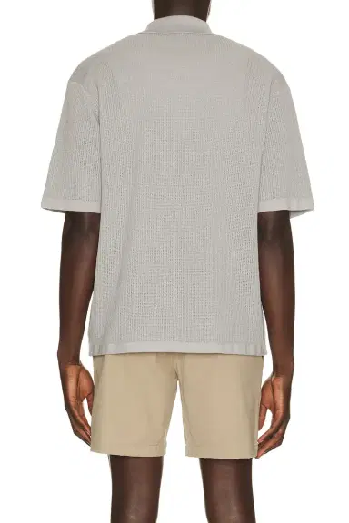 Theory Cotton Mesh Button Down Shirt | Thumbnail 2 Theory Cotton Mesh Button Down Shirt | Thumbnail 2