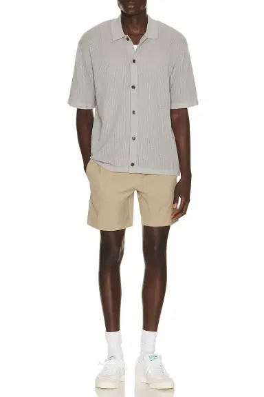 Theory Cotton Mesh Button Down Shirt | Thumbnail 3 Theory Cotton Mesh Button Down Shirt | Thumbnail 3