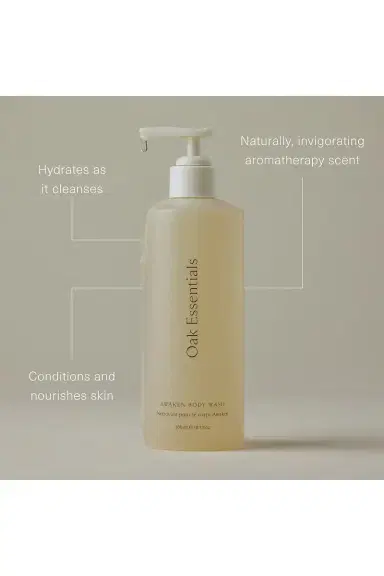Oak Essentials Awaken Body Wash | Thumbnail 3 Oak Essentials Awaken Body Wash | Thumbnail 3