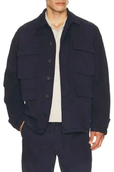 Simkhai Colton Four Pocket Utility Jacket | Thumbnail 1 Simkhai Colton Four Pocket Utility Jacket | Thumbnail 1