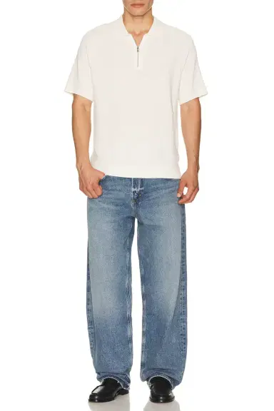 Theory Short Sleeve Zip Polo | Thumbnail 3 Theory Short Sleeve Zip Polo | Thumbnail 3