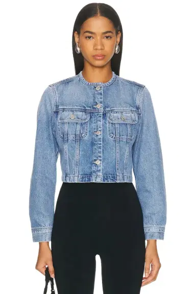 Citizens of Humanity Devin Collarless Jacket | Thumbnail 1 Citizens of Humanity Devin Collarless Jacket | Thumbnail 1