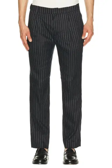 Khalhon Daisy Stripe Linen Trousers | Thumbnail 1 Khalhon Daisy Stripe Linen Trousers | Thumbnail 1