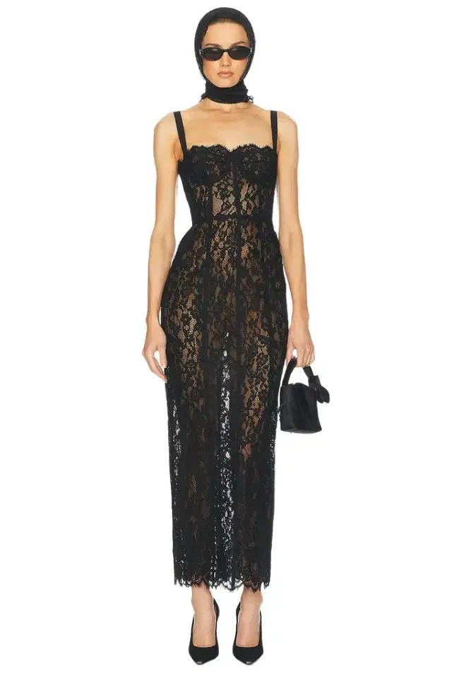 The Lace Column Dress The Lace Column Dress