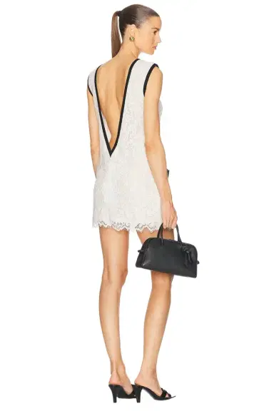 Helsa The Lace Mini Dress | Thumbnail 1 Helsa The Lace Mini Dress | Thumbnail 1