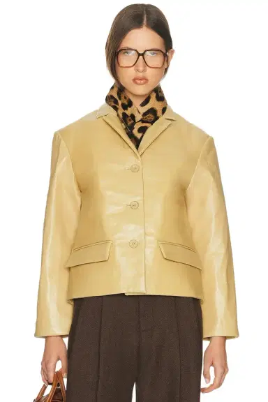 Helsa Puffy Leather Jacket | Thumbnail 1 Helsa Puffy Leather Jacket | Thumbnail 1