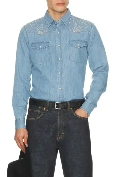 Austin Post Studded Daybreak Shirt | Thumbnail 1 Austin Post Studded Daybreak Shirt | Thumbnail 1