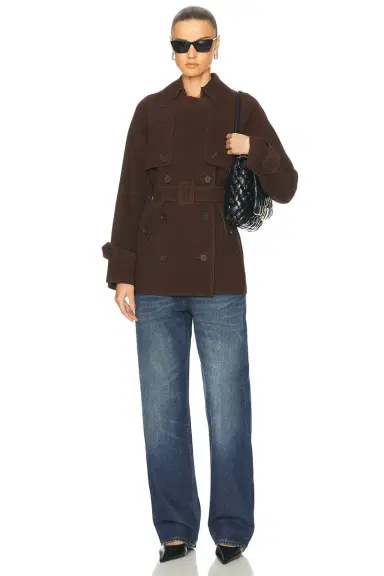 L'Academie Elae Suede Jacket | Thumbnail 5 L'Academie Elae Suede Jacket | Thumbnail 5