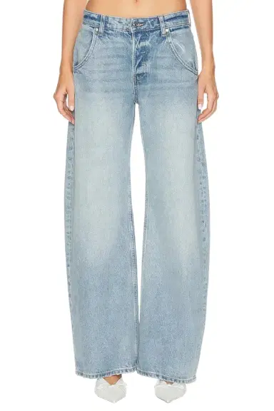 EB Denim Enzo Midrise Barrel Jeans | Thumbnail 1 EB Denim Enzo Midrise Barrel Jeans | Thumbnail 1