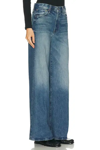 Mother The Ditcher Roller Zip Sneak Jeans | Thumbnail 2 Mother The Ditcher Roller Zip Sneak Jeans | Thumbnail 2