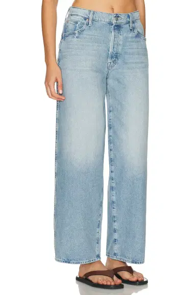 Mother The Delinquent Button Nerdy Jeans | Thumbnail 2 Mother The Delinquent Button Nerdy Jeans | Thumbnail 2